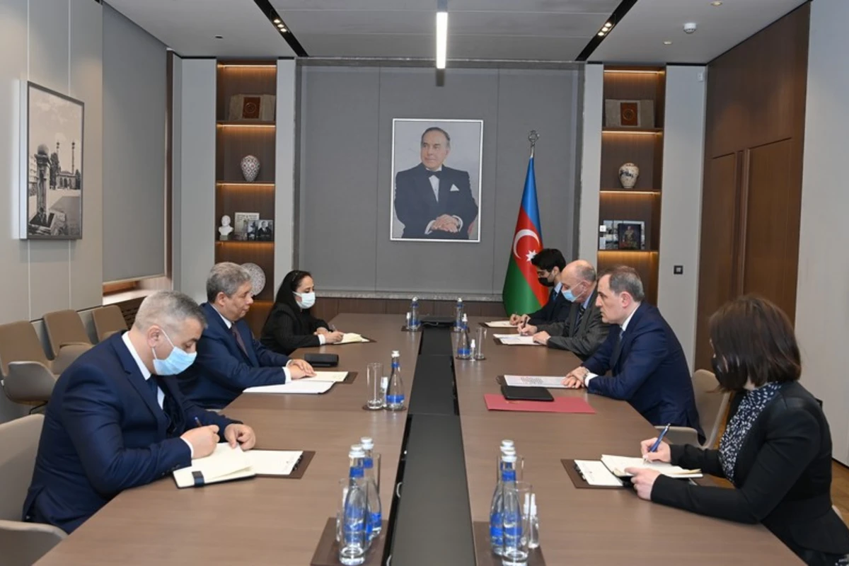 Azərbaycan XİN başçısı Misir səfiri ilə görüşdü