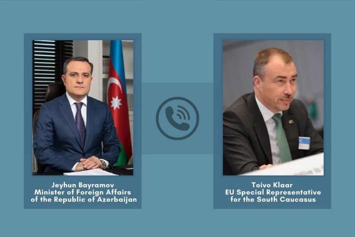 Ceyhun Bayramov ilə Toivo Klaar arasında telefon danışığı olub