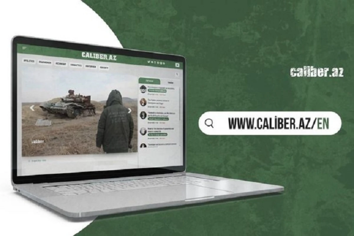 Caliber.Az indi artıq həm də ingilis dilində!