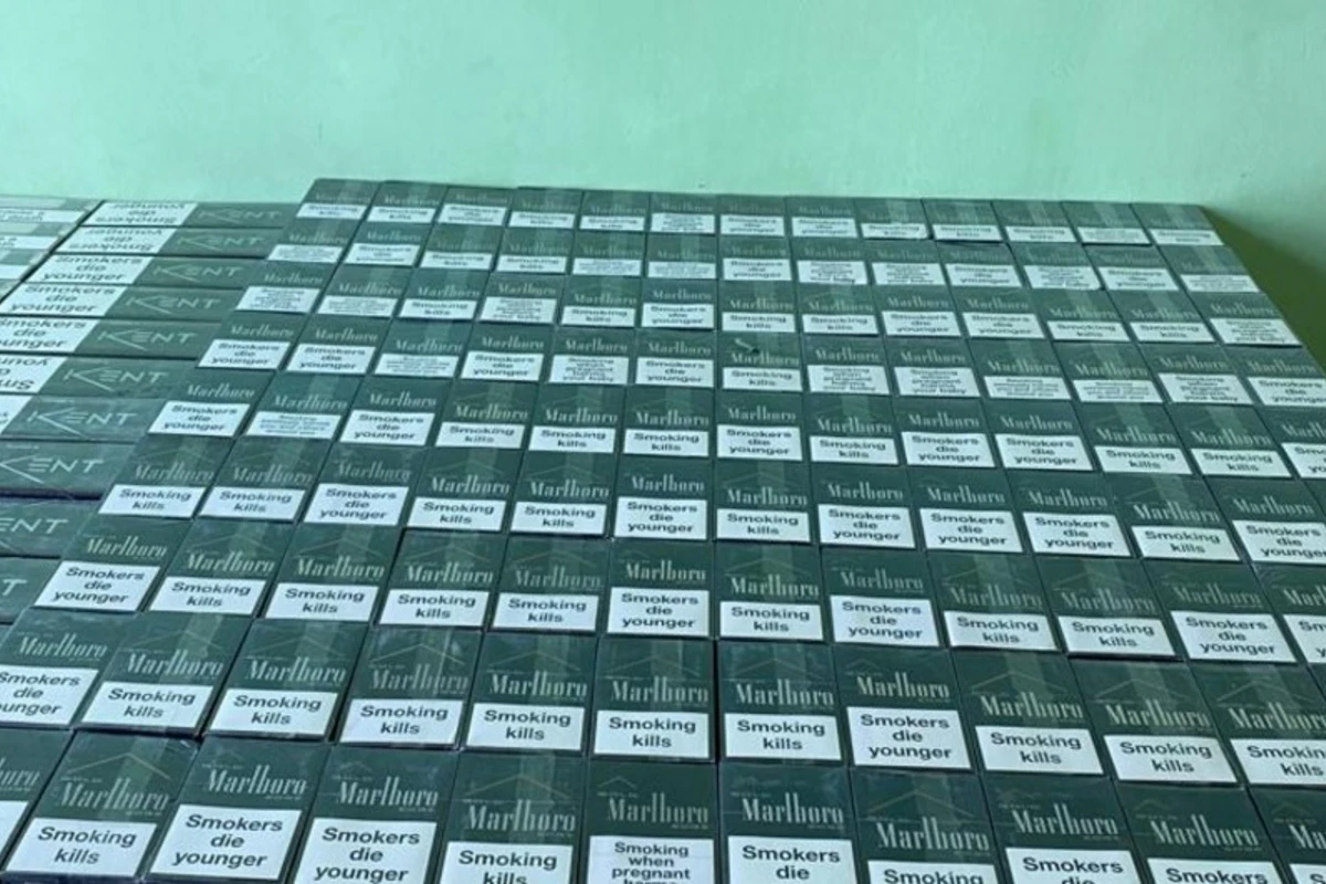 İrandan qaçaqmalçılıq yolu ilə siqaret gətirilməsinin qarşısı alınıb - FOTO
