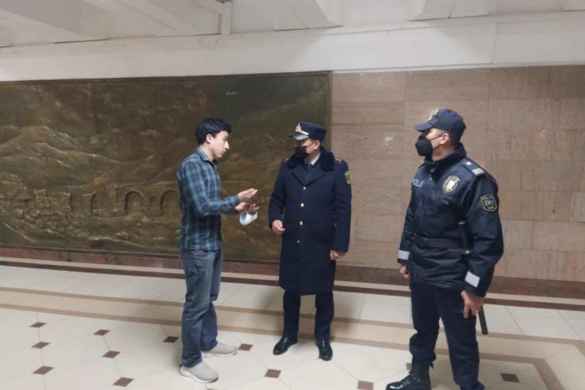 DİN maska ilə bağlı vətəndaşlara müraciət etdi - CƏRİMƏLƏNƏCƏKSİNİZ - FOTO/VİDEO