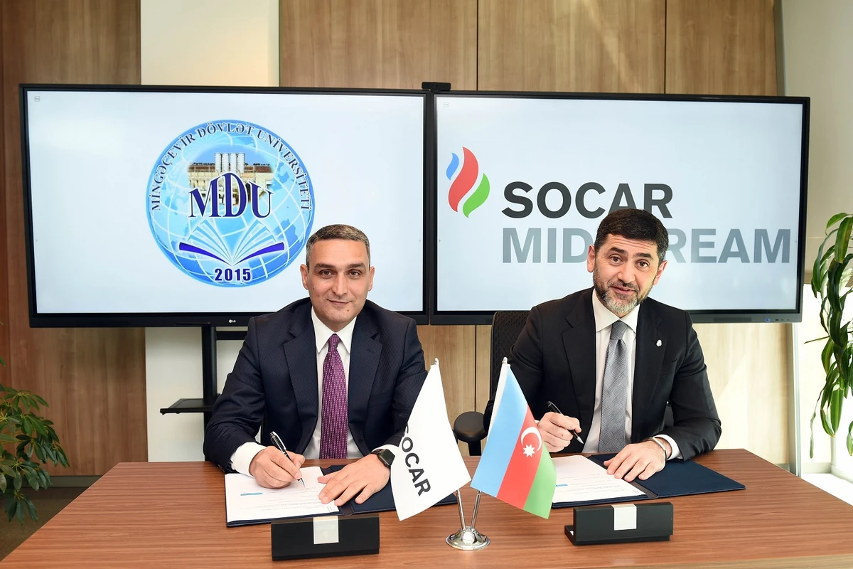 SOCAR ilə Mingəçevir Dövlət Universiteti arasında Anlaşma Memorandumu imzalanıb - FOTO SOCAR ilə Mingəçevir Dövlət Universiteti arasında Anlaşma Memorandumu imzalanıb - FOTO
