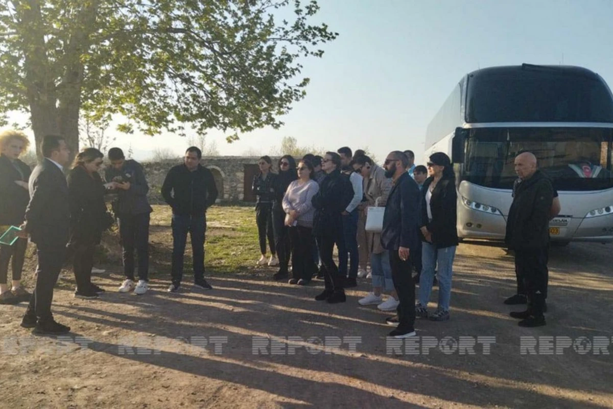 Gürcüstan nümayəndə heyətinin Ağdam şəhərinə səfəri başlayıb - FOTO