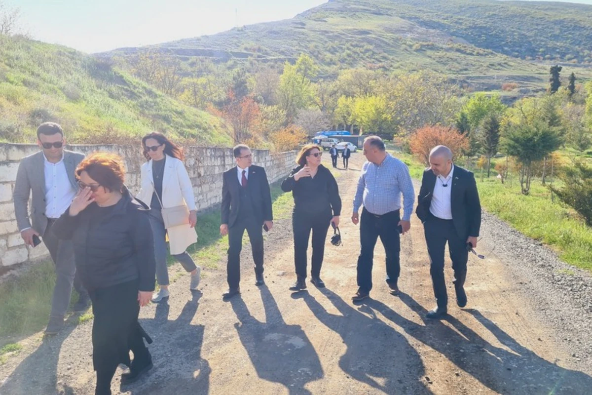İCOMOS-un vitse-prezidenti Ağdam şəhərinə səfər edib