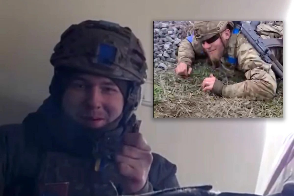 Azov alayının döyüşçüləri Mariupoldan yeni döyüş kadrları yaydılar - VİDEO