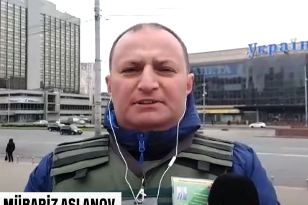 Rusiya müharibənin ikinci fazasına başladı: Baku TV əməkdaşı Ukraynadan xəbər verir - VİDEO