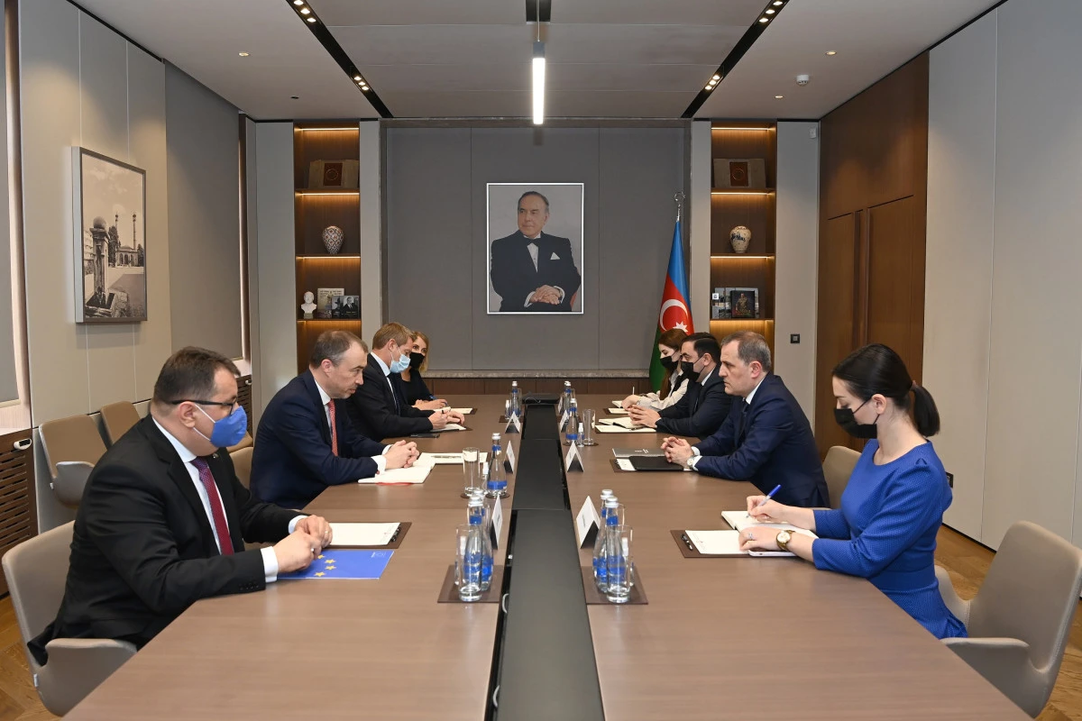 Ceyhun Bayramov Toivo Klaarla görüşüb - FOTO
