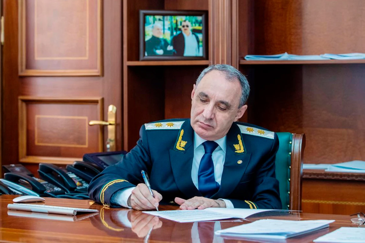 Baş Prokurorluğun idarə rəisi vəzifəsindən azad olunub Baş Prokurorluğun idarə rəisi vəzifəsindən azad olunub