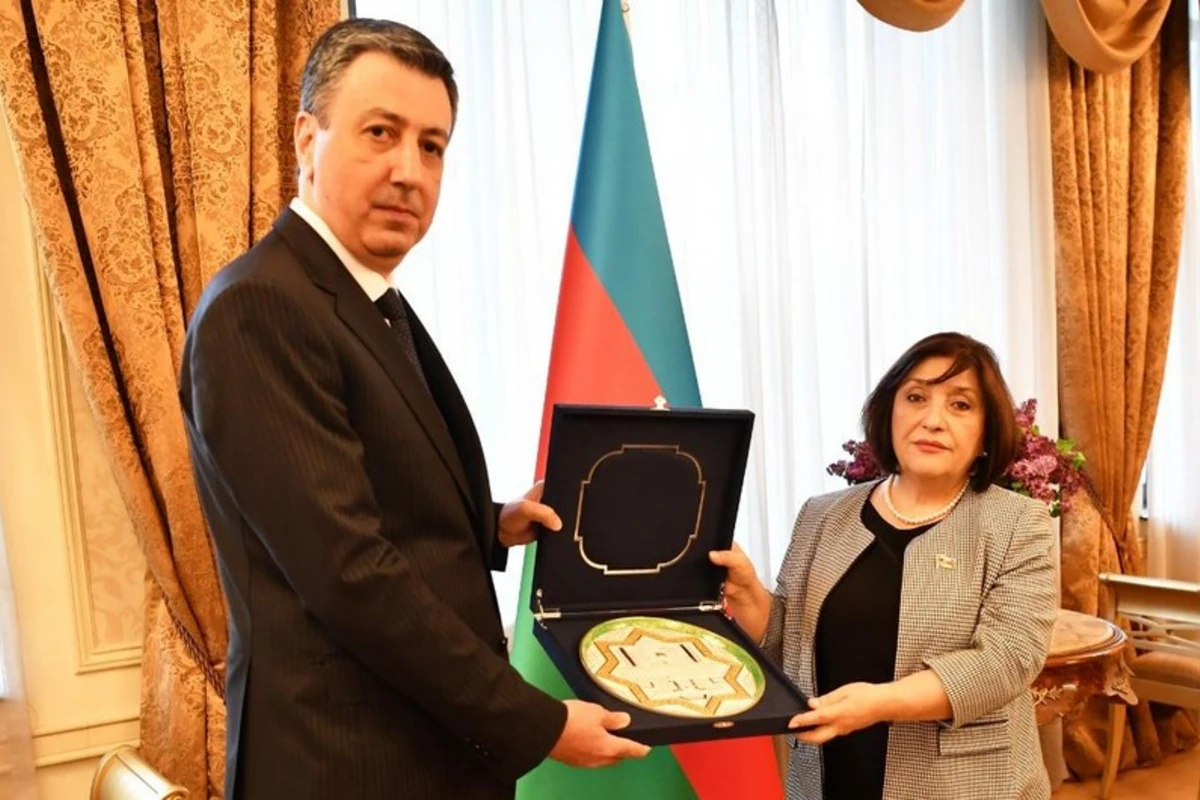 Sahibə Qafarova Azərbaycanın Gürcüstandakı səfirliyində oldu