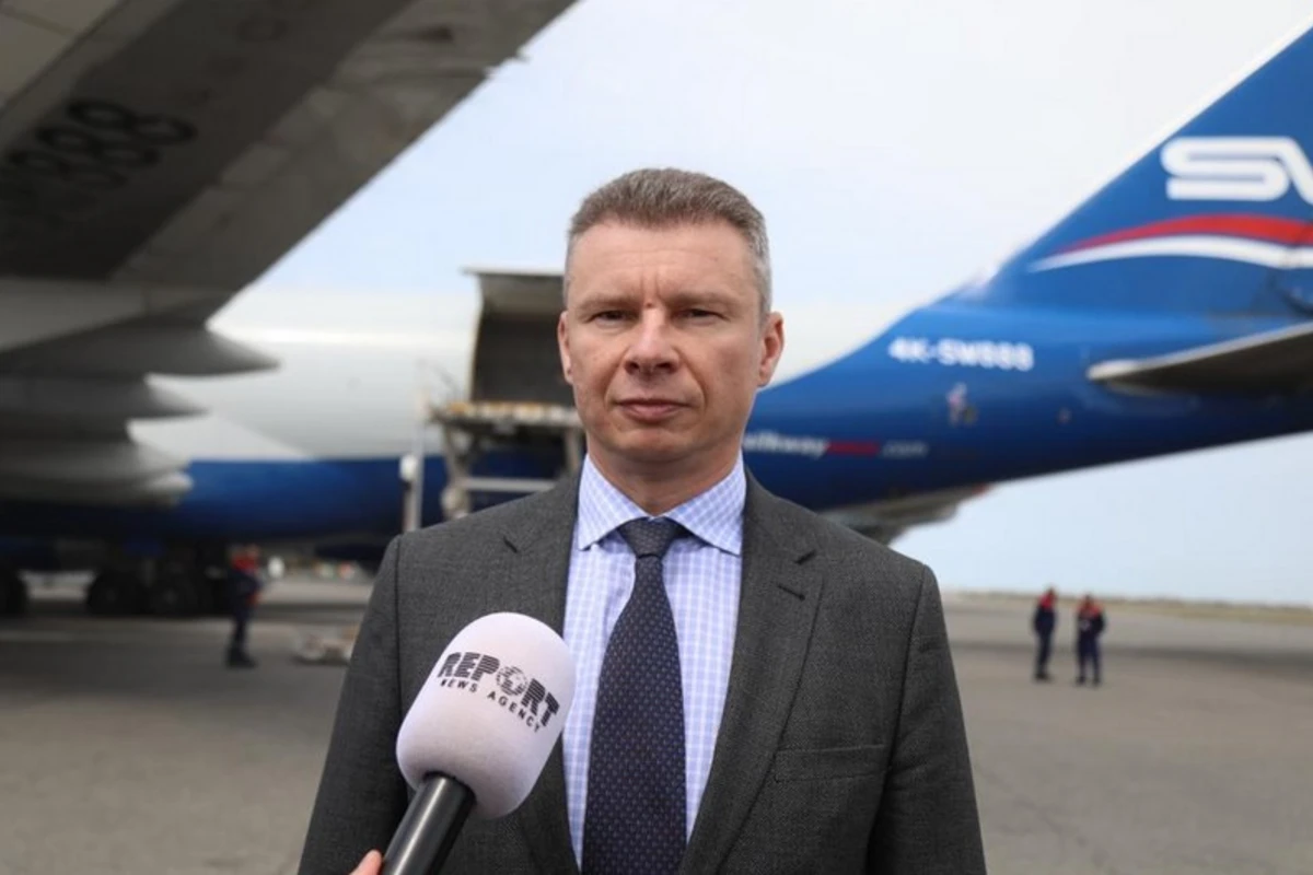 Ukrayna səfiri humanitar yardıma görə Azərbaycan Prezidentinə təşəkkür edib