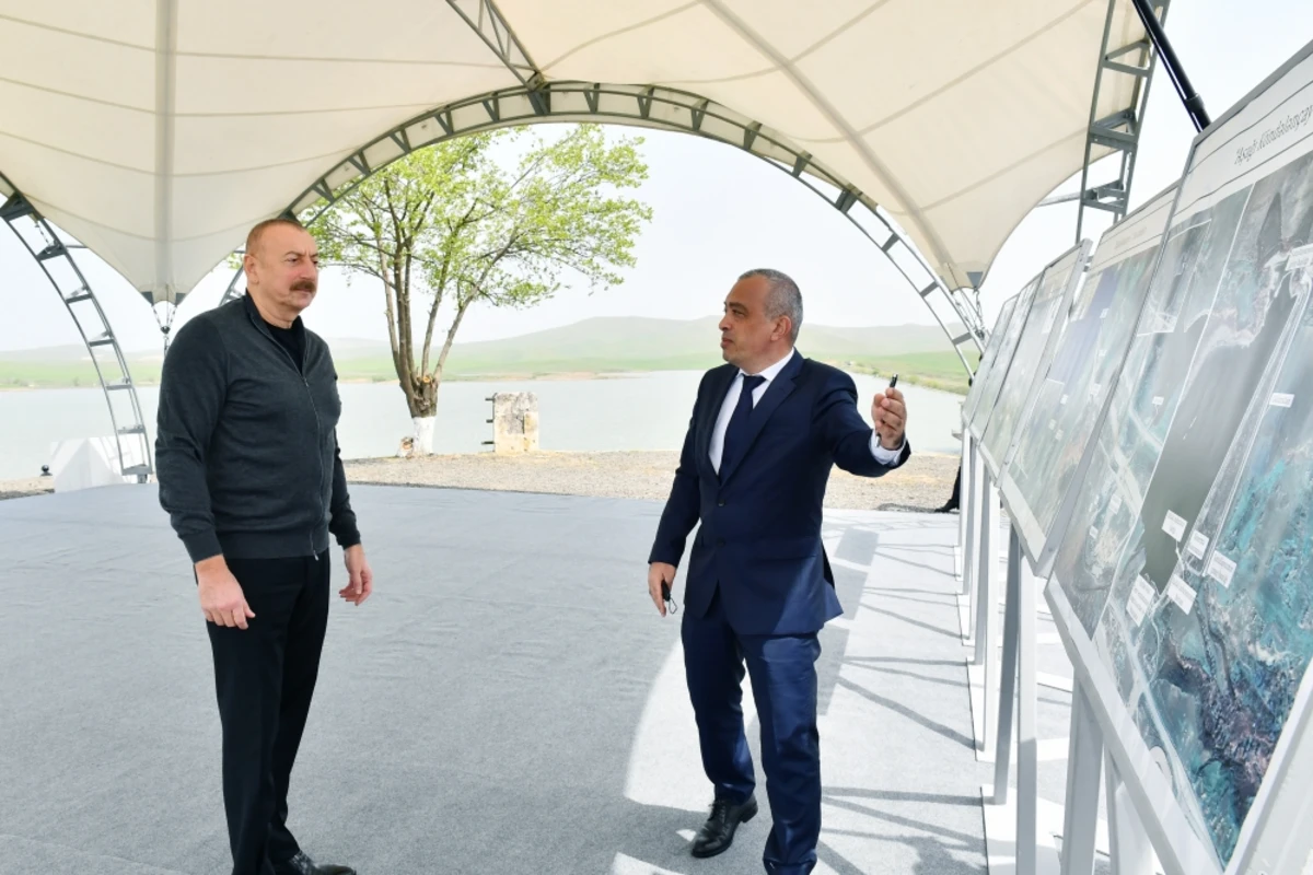 Prezident Daşaltıya gedib, tunellərin tikintisi ilə tanış olub - FOTO