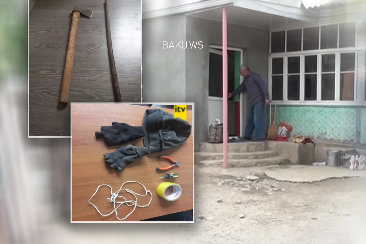 Evə oğurluğa girdiyi evdə ev sahibi ilə əlbəyaxaya çıxdı - VİDEO