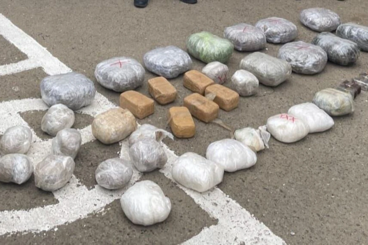 Yük avtomobilindən 18 kiloqrama yaxın heroin çıxdı - FOTO