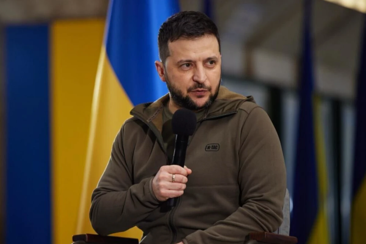 Zelenskinin Baku TV-nin müxbirinə CAVABI: “Azərbaycanın dəstəyini hər zaman hiss etmişik” - VİDEO