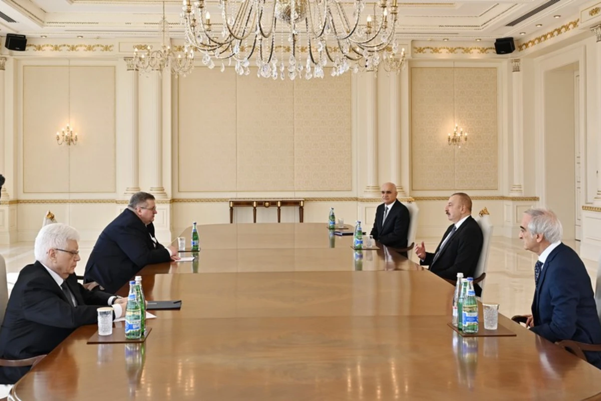 Prezident İlham Əliyev Rusiyanın Baş nazirinin müavinini qəbul edib - YENİLƏNİB
