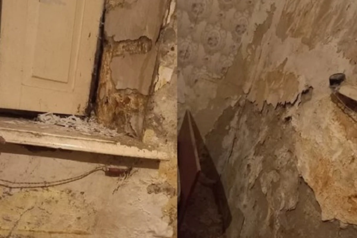 Bakıda yüz ildən çox yaşı olan evlər hər an uça bilər - FOTO