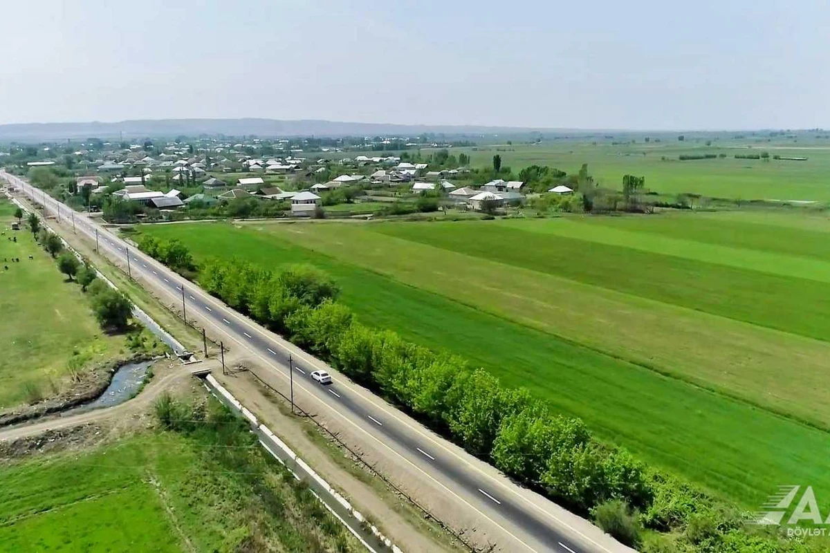 Tanrıqulular kənd yolu yenidən qurulub - FOTO