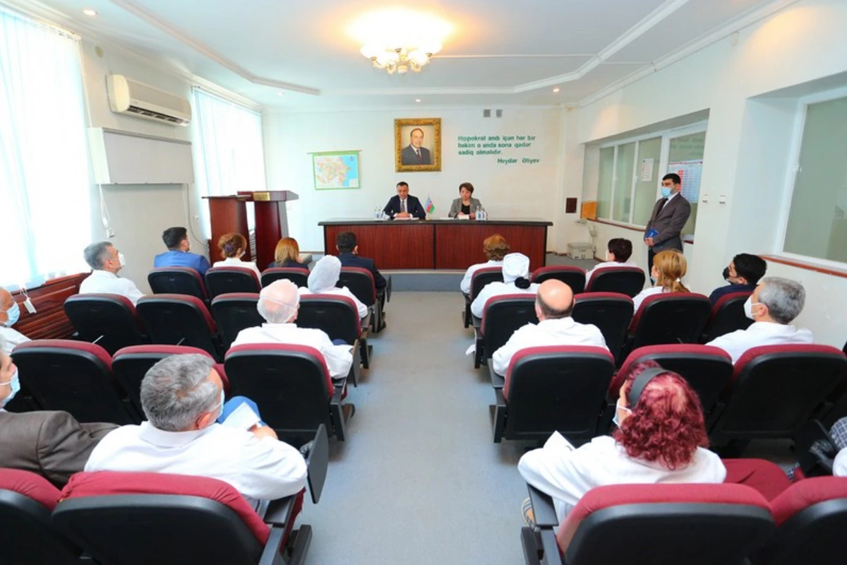 Elmi-Tədqiqat Ağciyər Xəstəlikləri İnstitutuna yeni direktor təyin olunub - FOTO