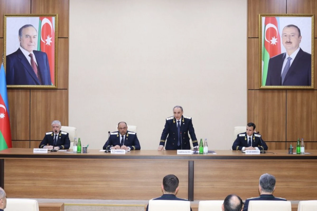 Bakı şəhər prokurorluğunda əməliyyat müşavirəsi keçirildi
