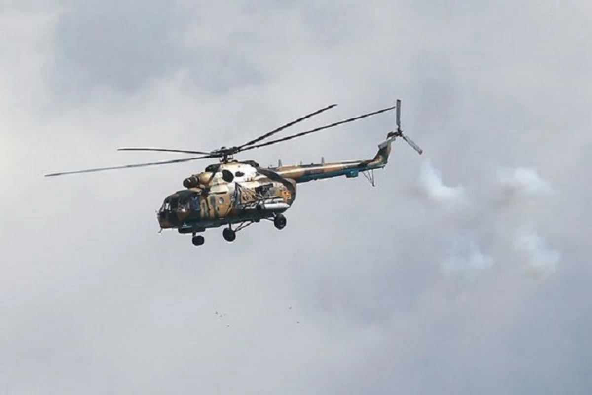 Rusiyada helikopter qəzası: Ölən və yaralananlar var - VİDEO