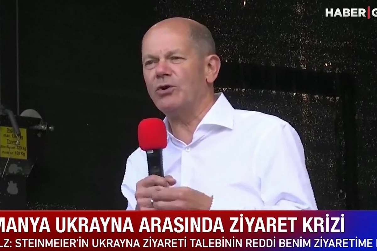 Zelenskinin Almaniya prezidentinə cavabı narazılıq yaratdı - VİDEO