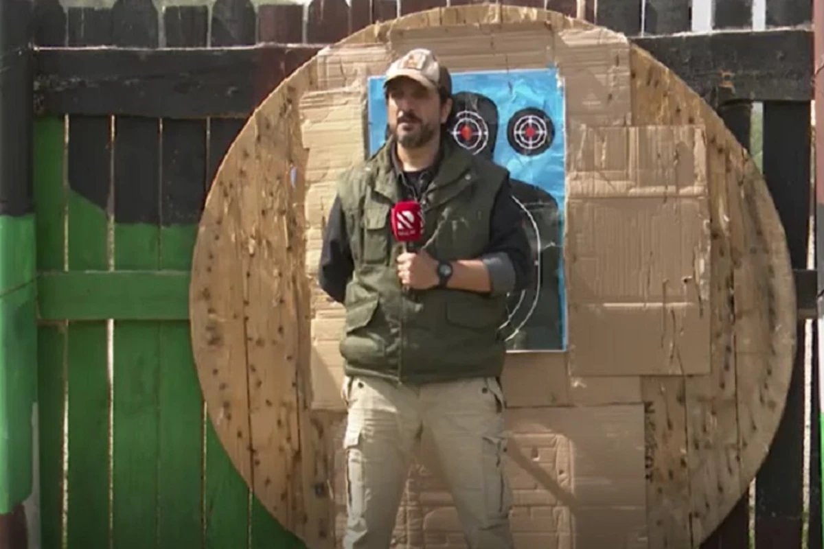 Беспрецедентные кадры в эфирном пространстве Азербайджана - ВИДЕО