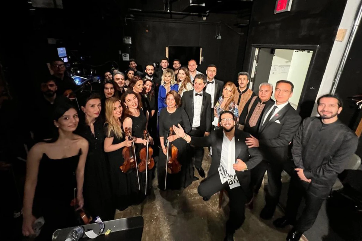 Xalq artistləri ABŞ-da konsert verdilər - VİDEO