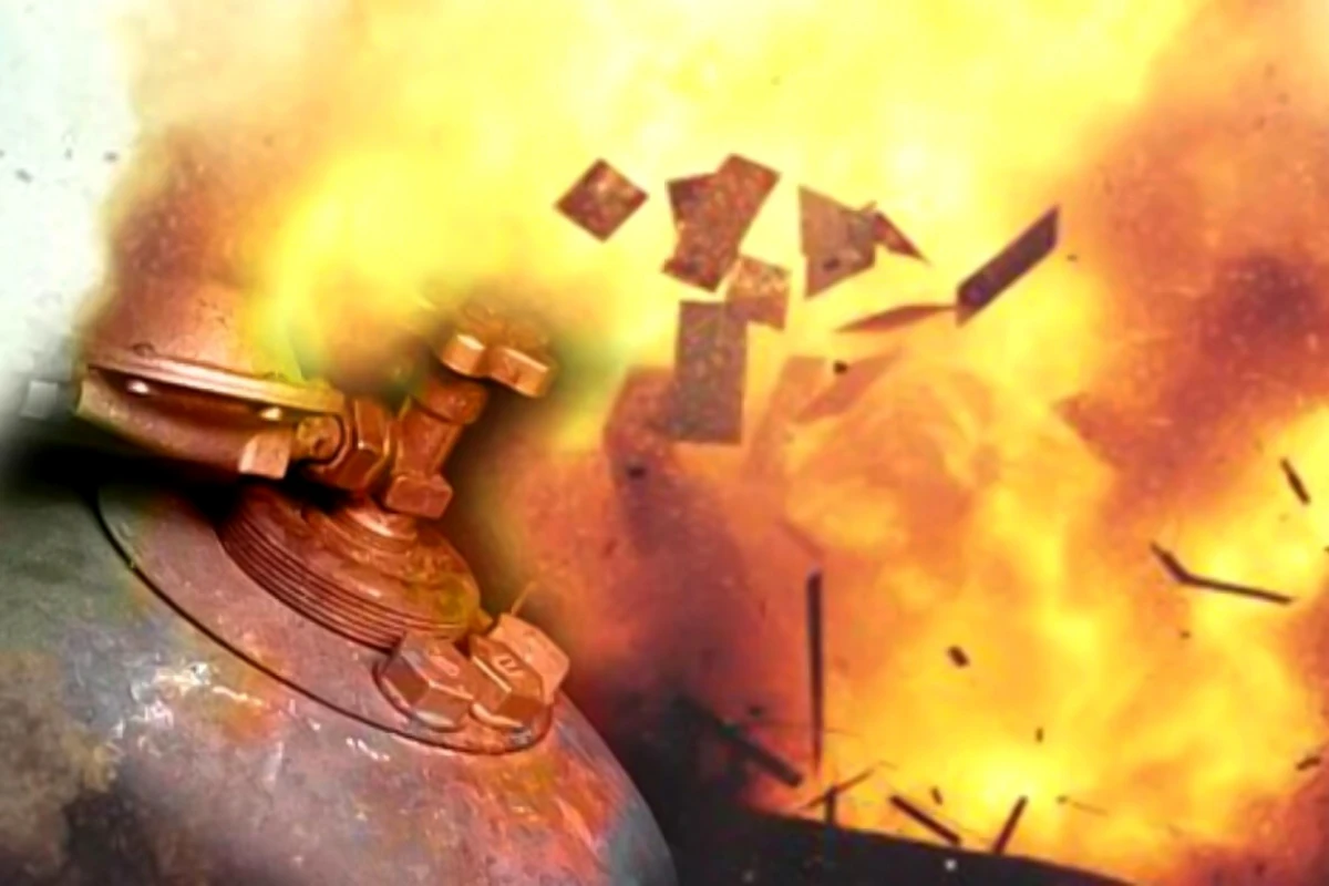 Sumqayıtda zavodda qaz balonu partladı: ÖLƏN VAR
