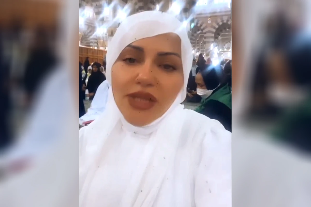 Ümrə ziyarətində olan Xuraman Şuşalı: Pul ödəyib gəlmişəm, ibadət etməliyəm - VİDEO