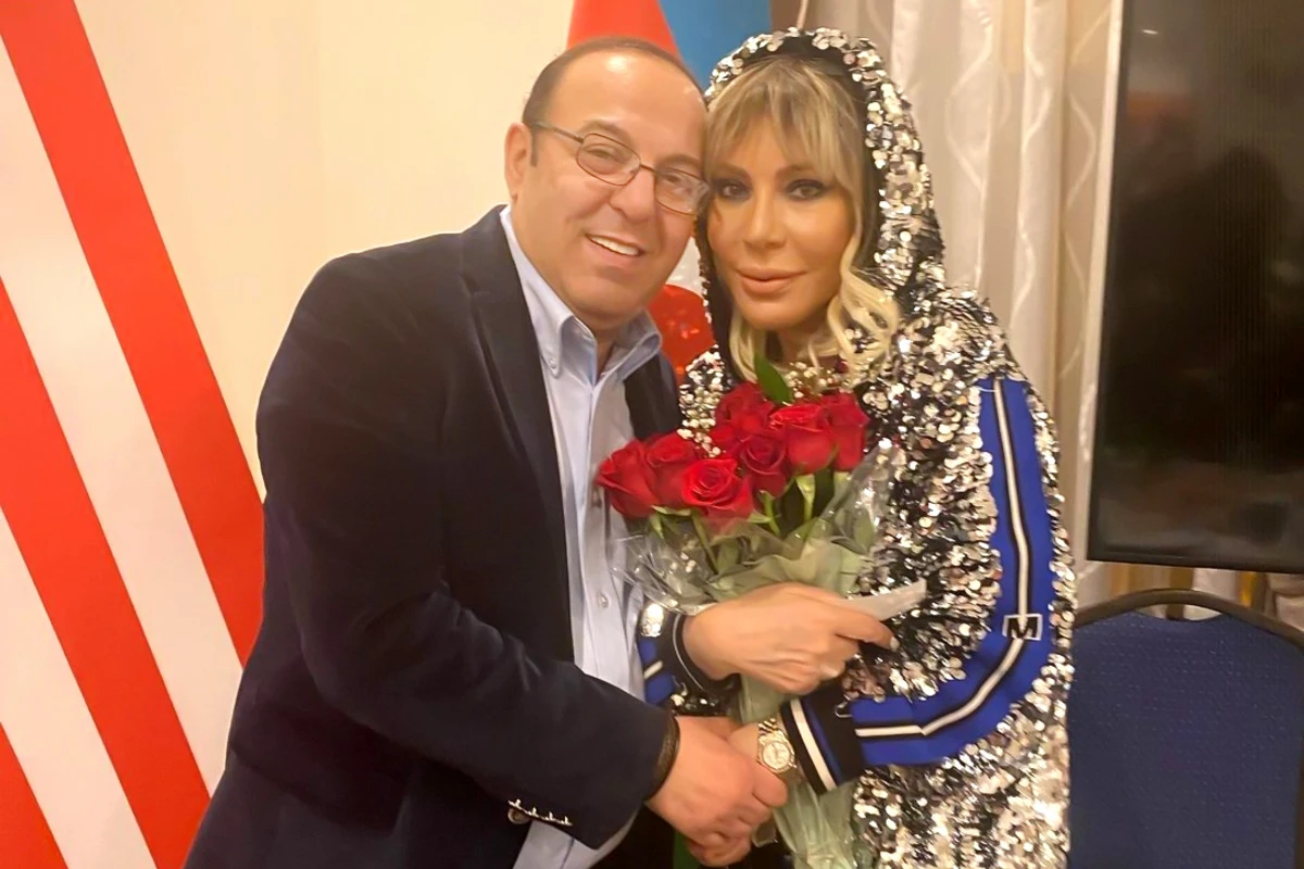 Brilliant Dadaşova Elarizlə bir arada - FOTO