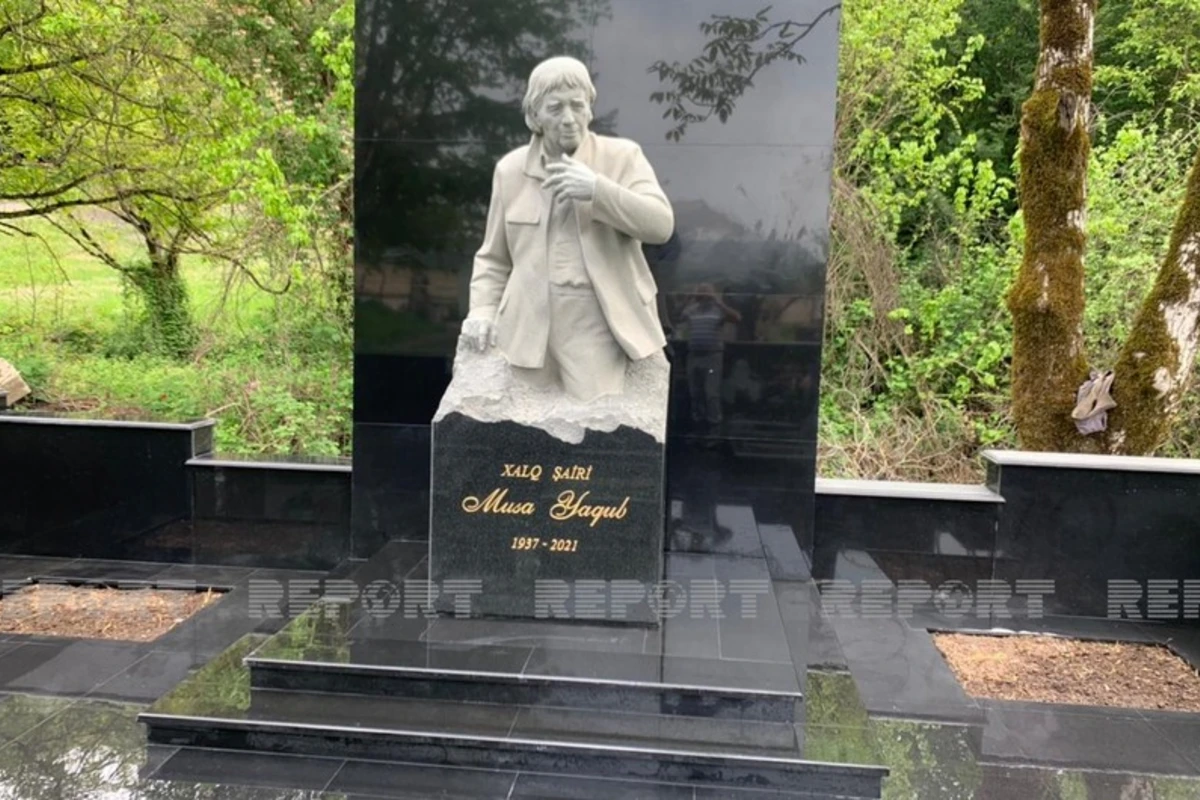 Musa Yaqubun qəbirüstü abidəsinin açılışı olub - FOTO