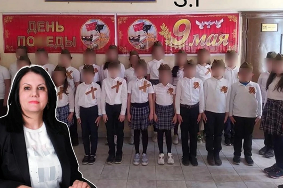 Bakıda şagirdlər nə üçün yaxasına “Georgi lenti” taxıb? - RƏSMİ CAVAB 