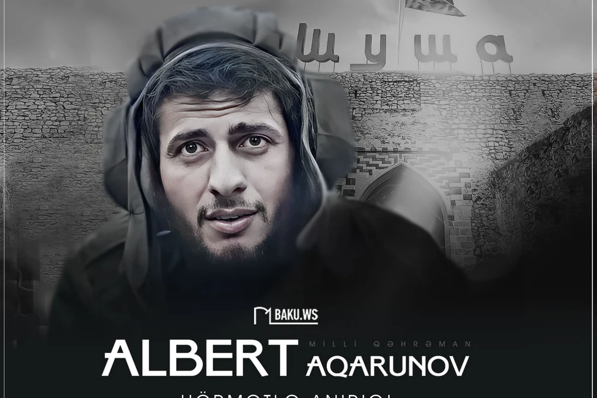 Albert Aqarunovun anım günüdür Albert Aqarunovun anım günüdür