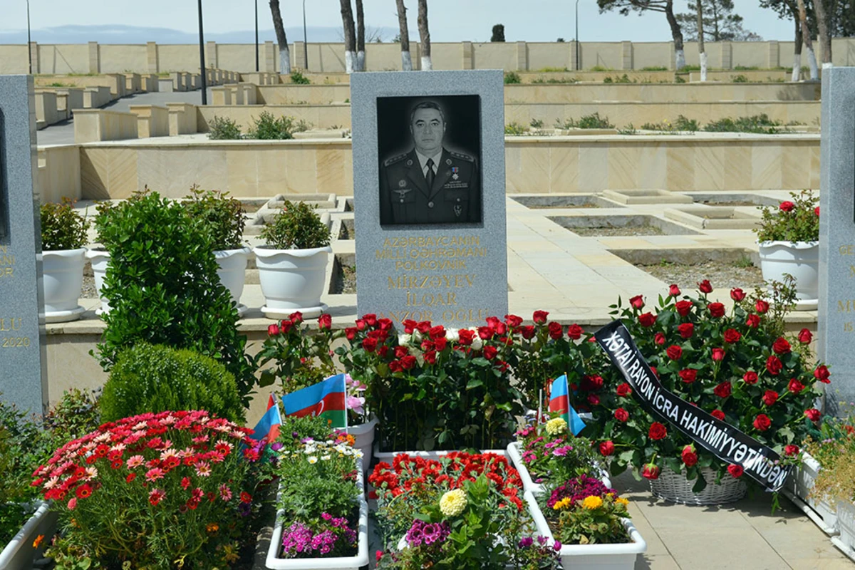 Milli Qəhrəman İlqar Mirzəyevin xatirəsi anılıb - FOTO