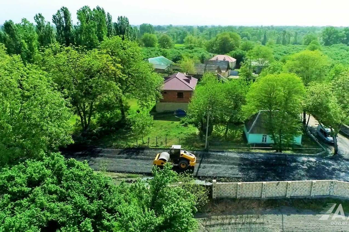 Əliabad-Bəhmətli-Kürdəmir-Lahıc yolunun yenidən qurulmasına başlanılıb – FOTO/VİDEO