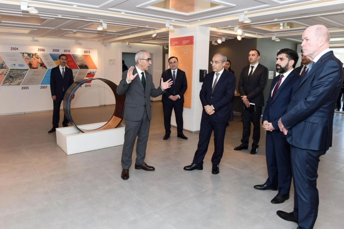 Mikayıl Cabbarov Səngəçal terminalındakı vəziyyətlə tanış olub - FOTO Mikayıl Cabbarov Səngəçal terminalındakı vəziyyətlə tanış olub - FOTO