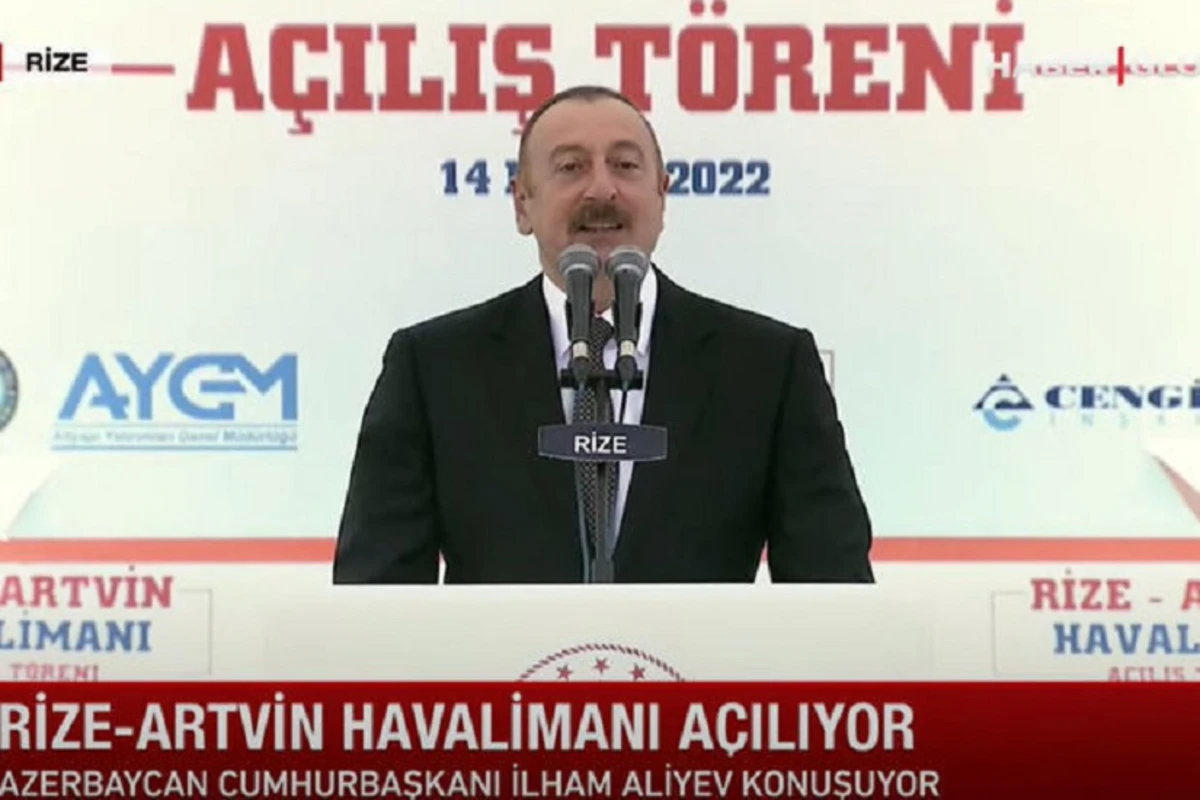 Haber Global подготовил сюжет о важных заявлениях Ильхама Алиева в Ризе - ВИДЕО