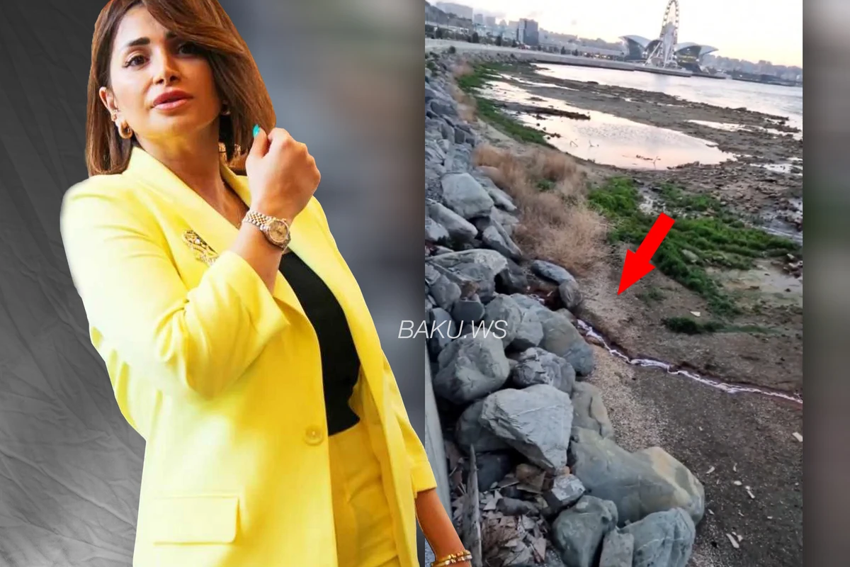 Aparıcı Fira Xəzərə axıdılan suyun ŞOK VİDEOsunu paylaşdı - YENİLƏNİB
