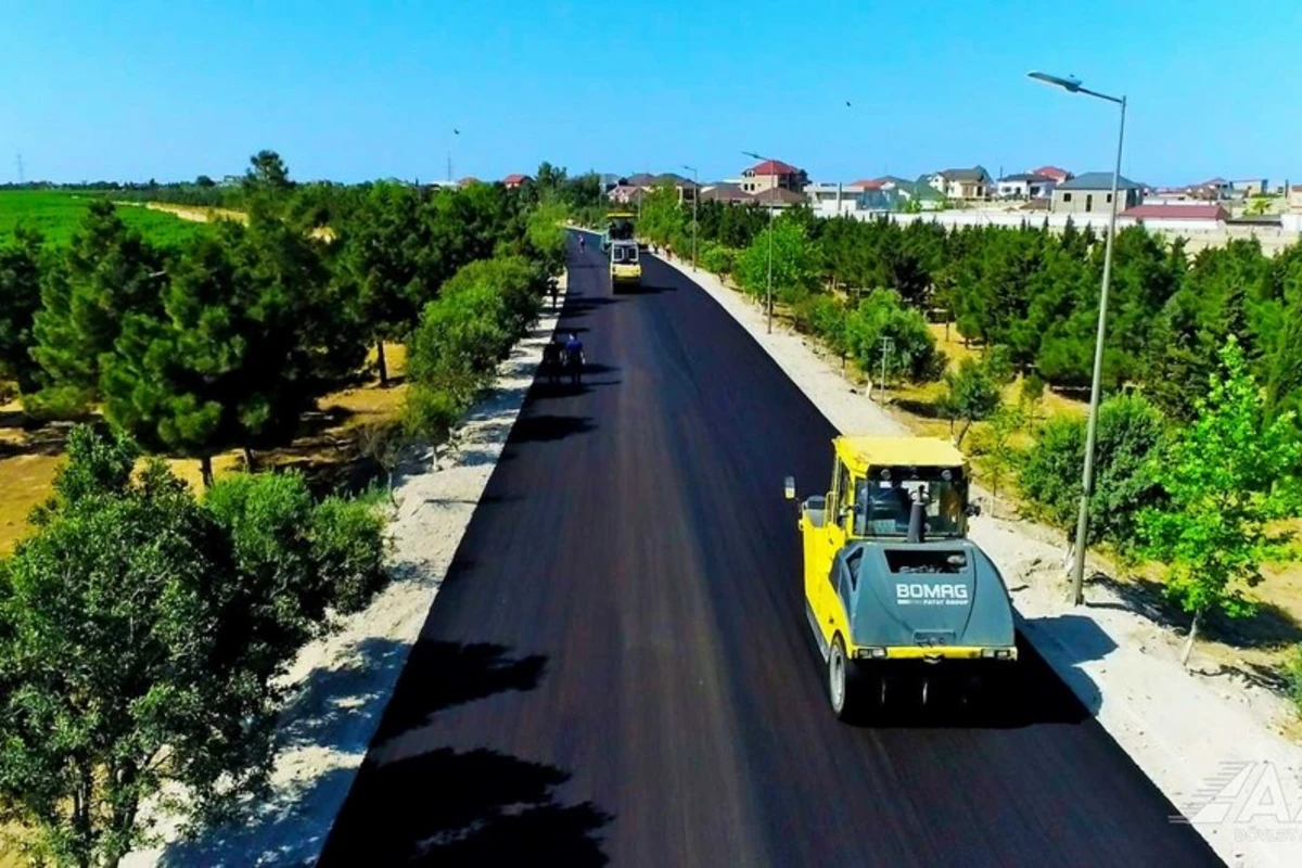 Qala-Şüvəlan yolu yenidən qurulur - FOTO/VİDEO