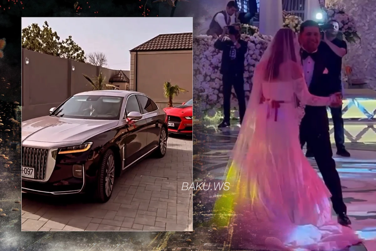 Azərbaycanlı müğənninin təmtəraqlı toyundan GÖRÜNTÜLƏR - FOTO/VİDEO
