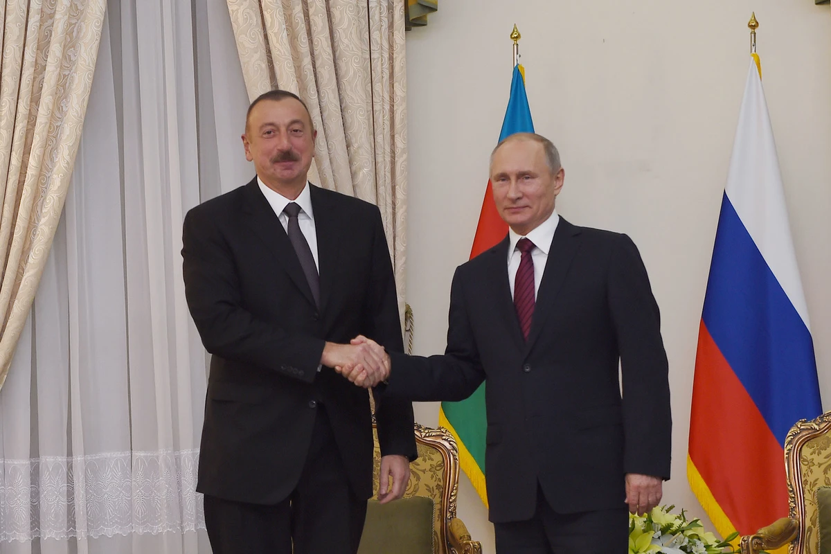 Vladimir Putin Azərbaycan Prezidentinə təbrik məktubu göndərib