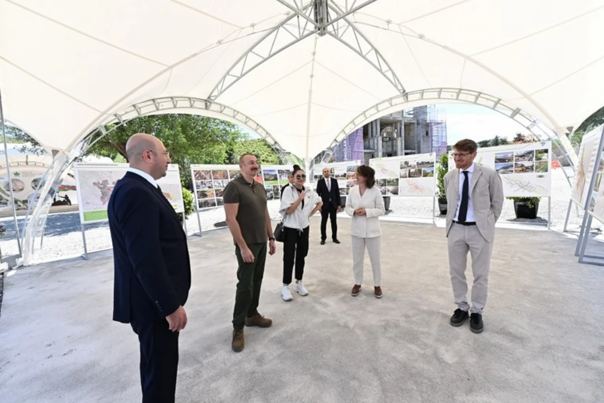 Prezident: Zəngilanda biz şəhəri təbiətə inteqrasiya etməliyik və onu park şəhərinə çevirməliyik