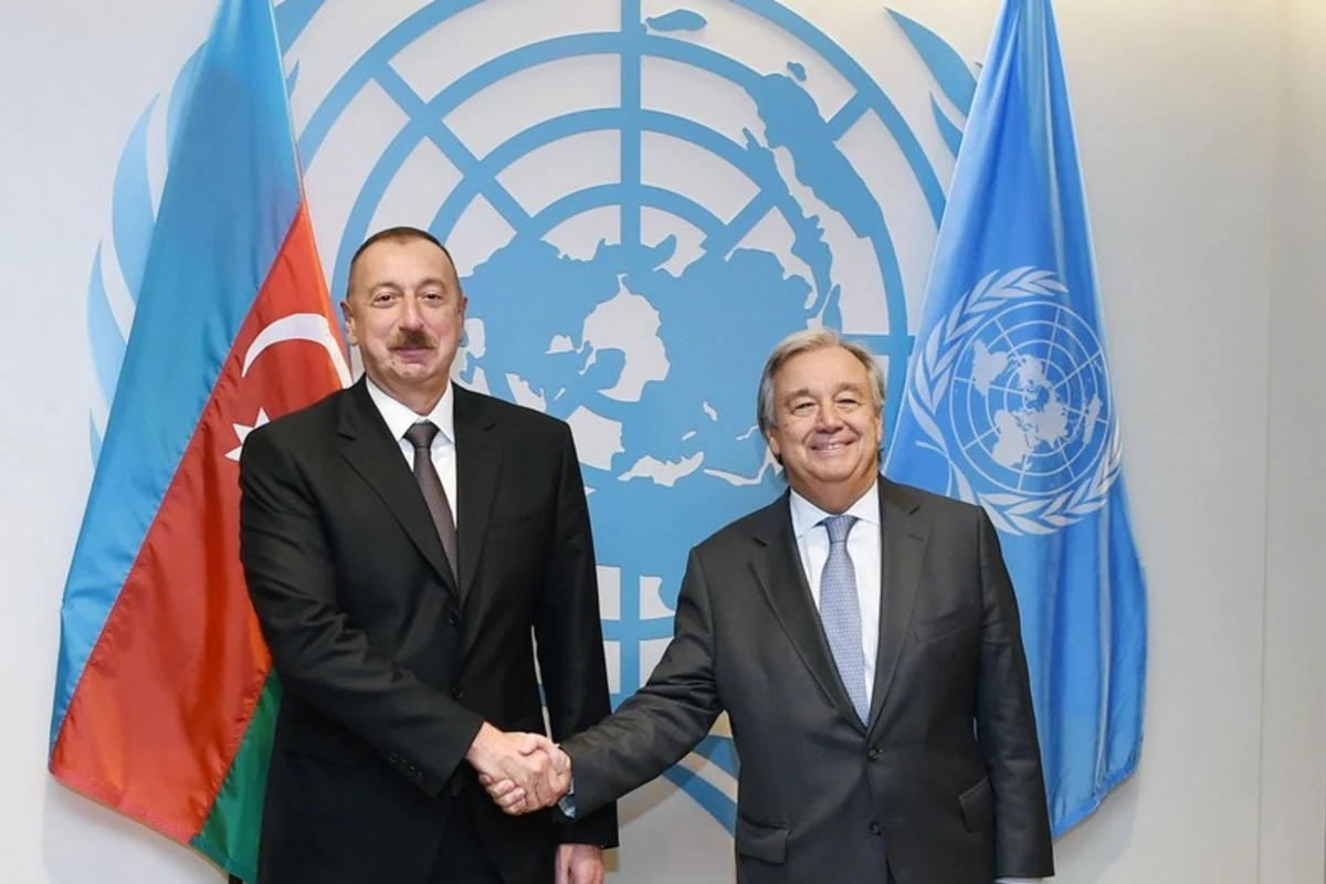 Antonio Quterreş İlham Əliyevi təbrik etdi