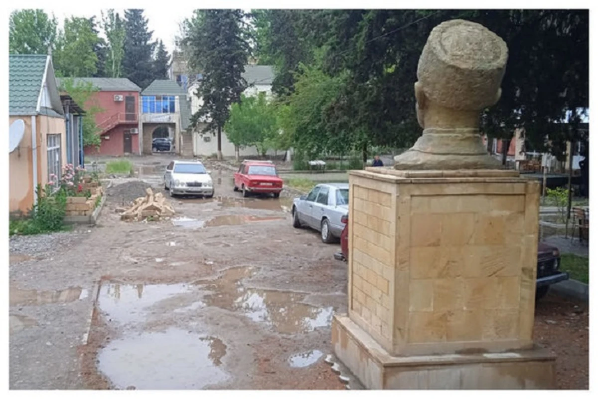 İmişli rayonunda yerləşən Sabir parkı tullantı poliqonuna çevrilib - FOTO