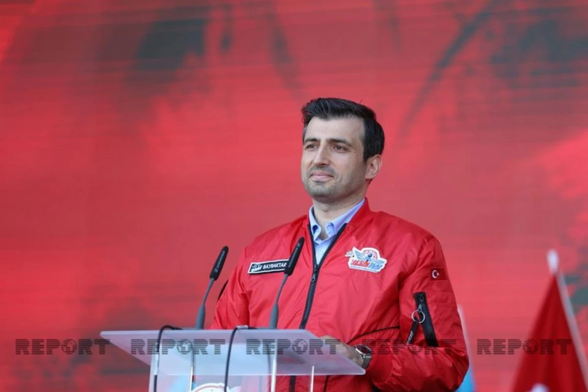Selçuk Bayraktar “TEKNOFEST”də çıxış edib: Eşq olsun Azərbaycana! - VİDEO
