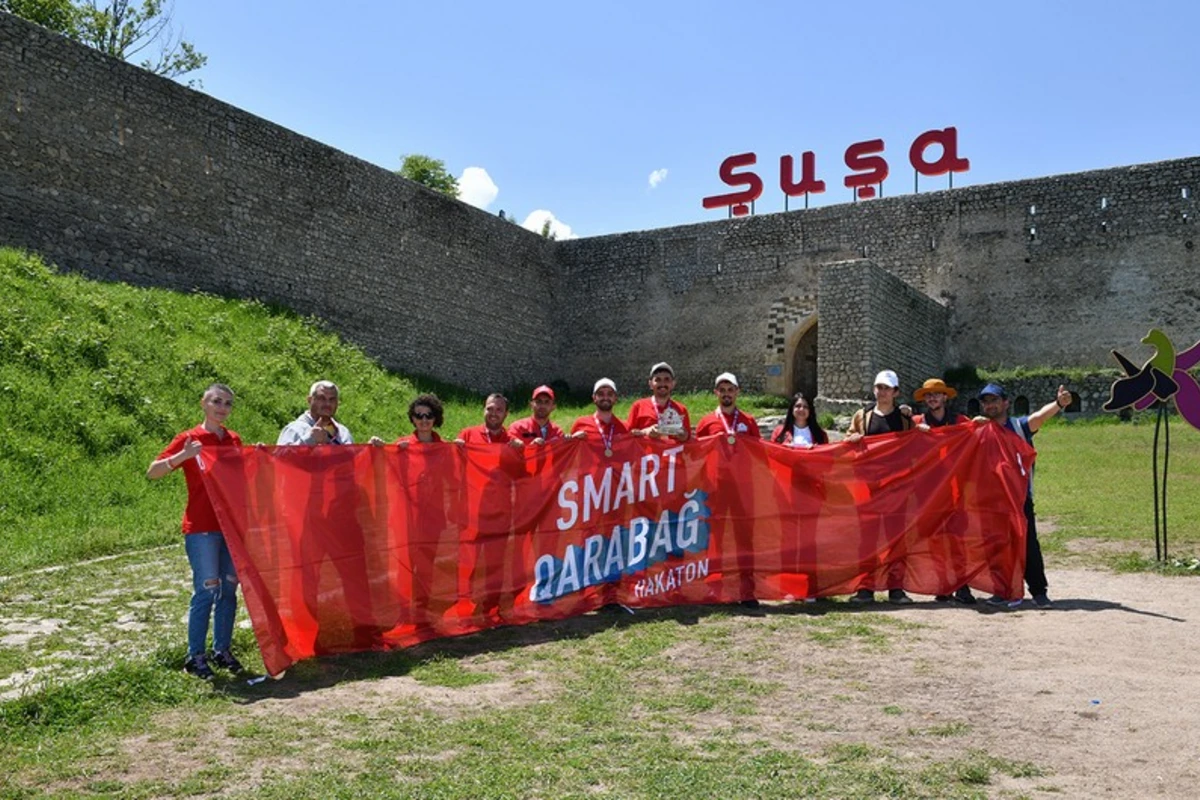 “SMART Qarabağ” hakatonunun qalib komandaları Şuşaya səfər ediblər - FOTO