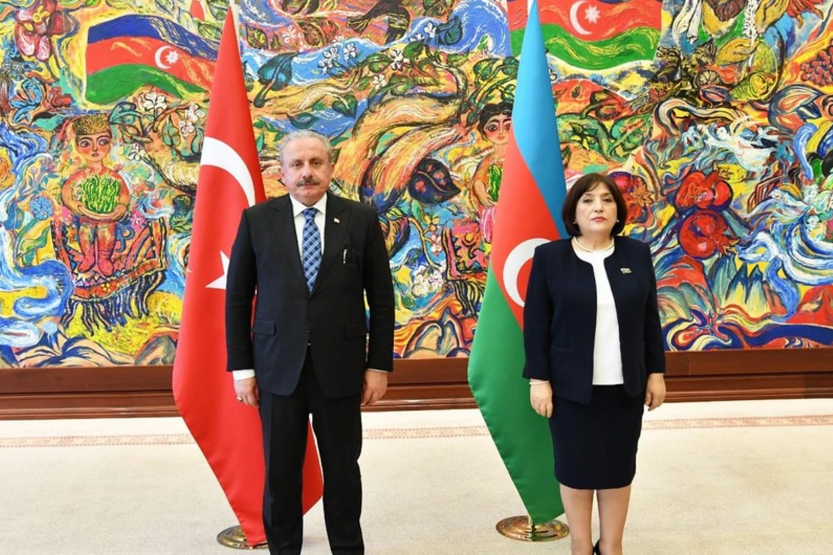 Azərbaycan və Türkiyə parlament sədrləri görüşdü