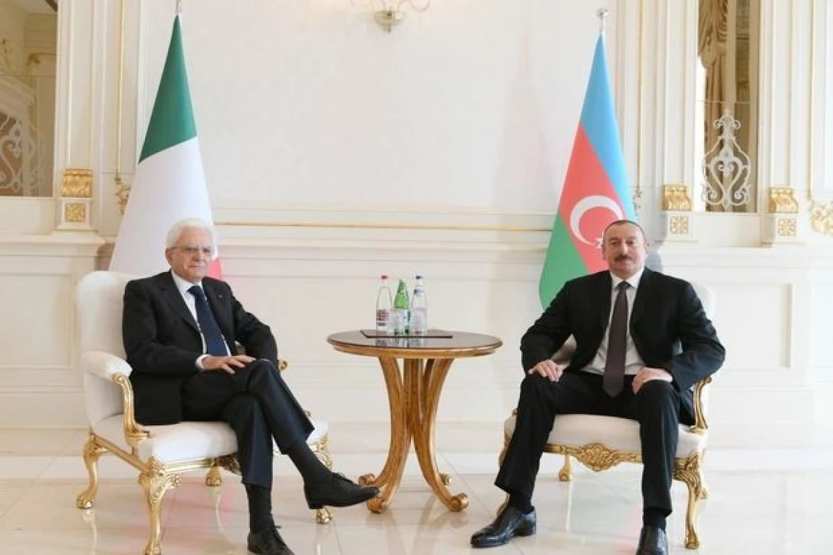 Президент Азербайджана направил поздравление Серджио Маттарелла