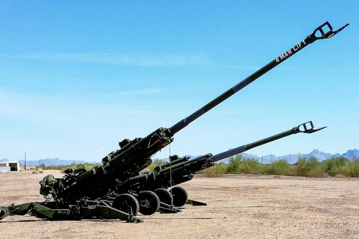 США отправили Украине очередную партию гаубиц M777 - ФОТО