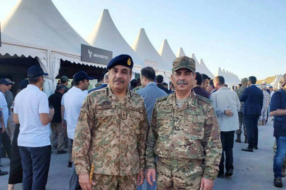 Zakir Həsənov Türkiyədə pakistanlı generalla görüşüb